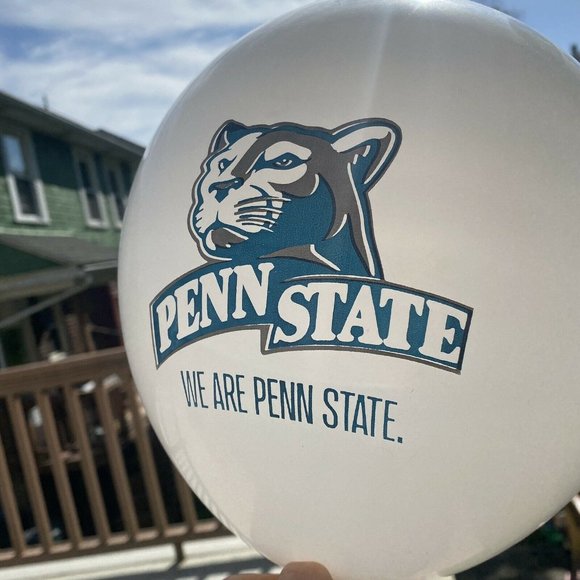 Pack Of 100 Penn State Football Balloons Nittany Lions PSU College Balloon Party - Picture 5 of 5